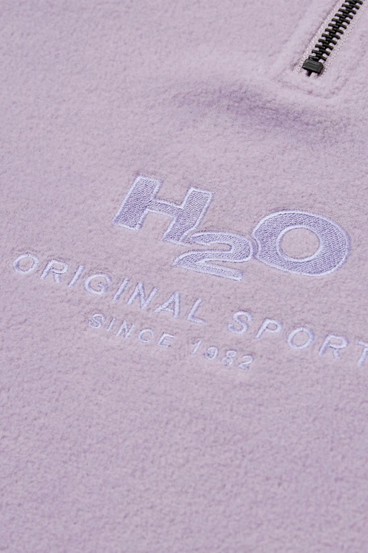 Forudbestilling - H2O - Blåvand II Fleece Half Zip - Lilac (Juni) Fleece jakker