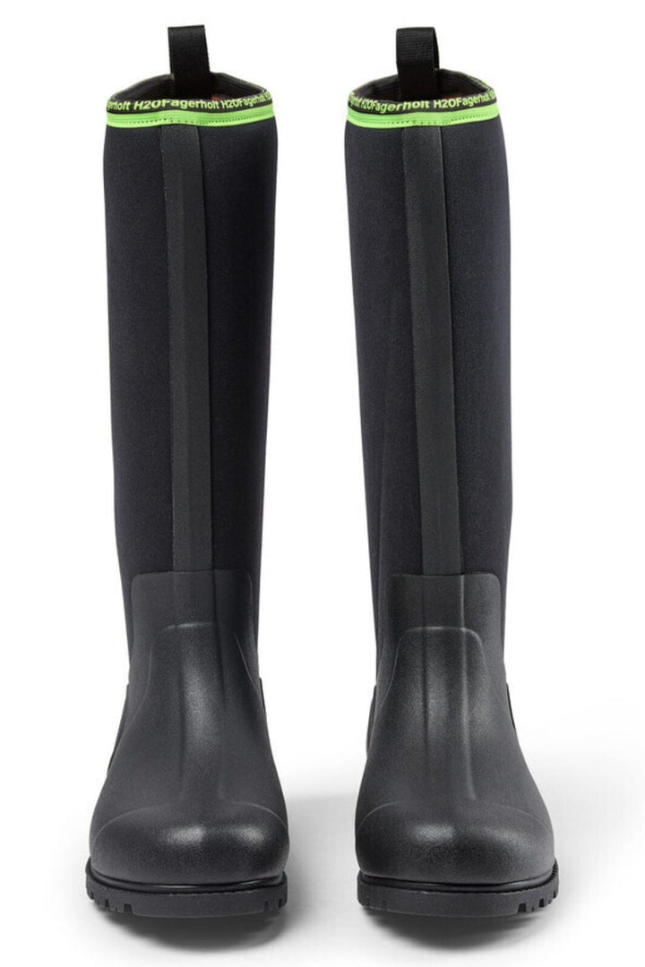 Forudbestilling - H2O Fagerholt - High Raining Or Not - 3500 Black Gummistøvler