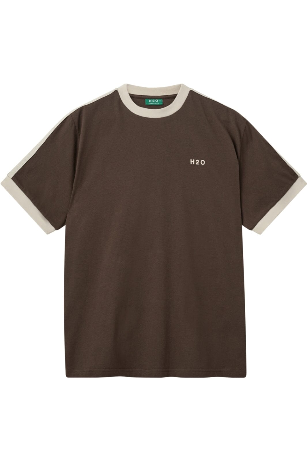H2O - Klitmøller Oversize Tee 101022-S - 3601 - Espresso