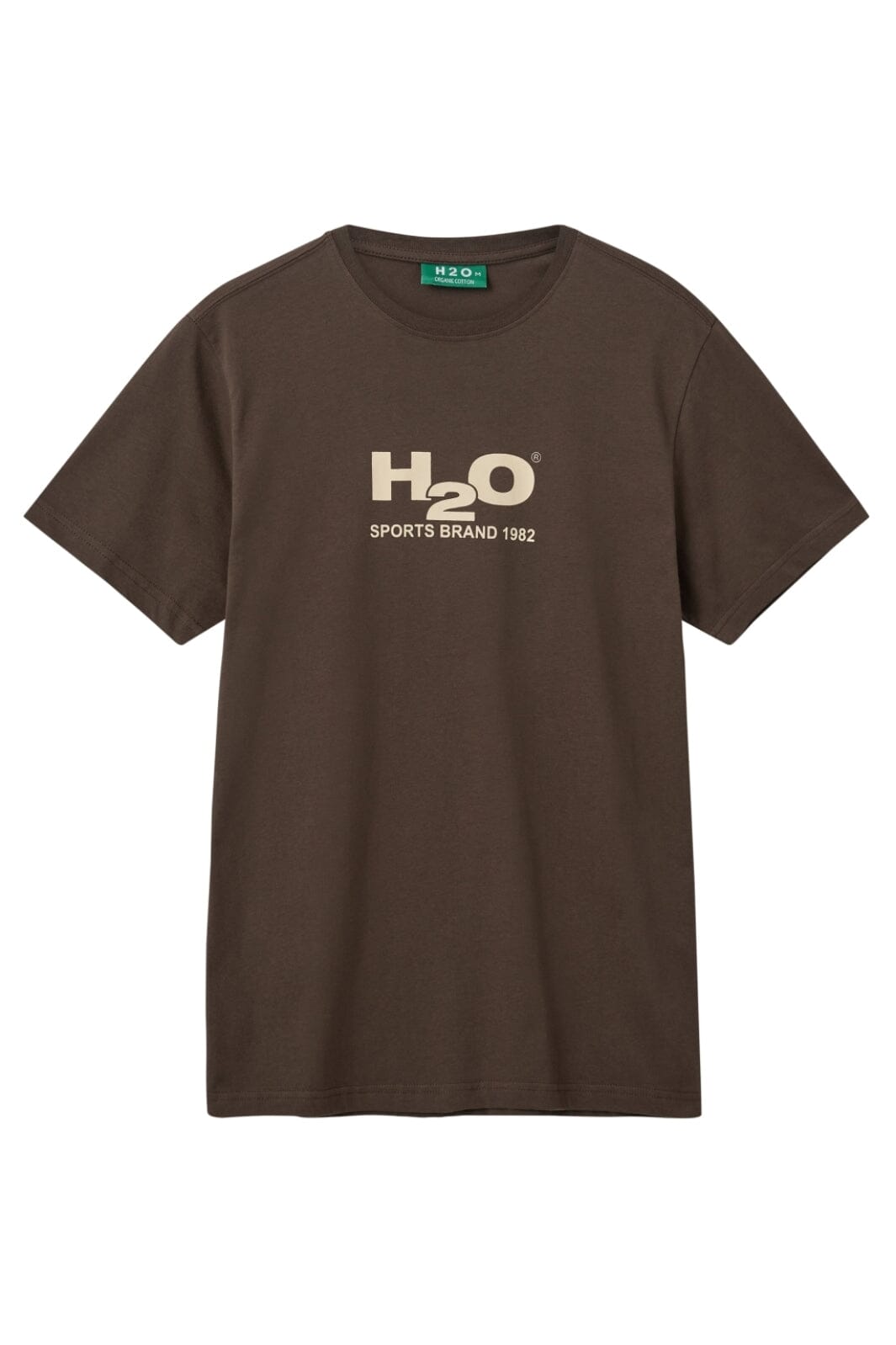 H2O - Logo Tee 100954-S - 3601 - Espresso