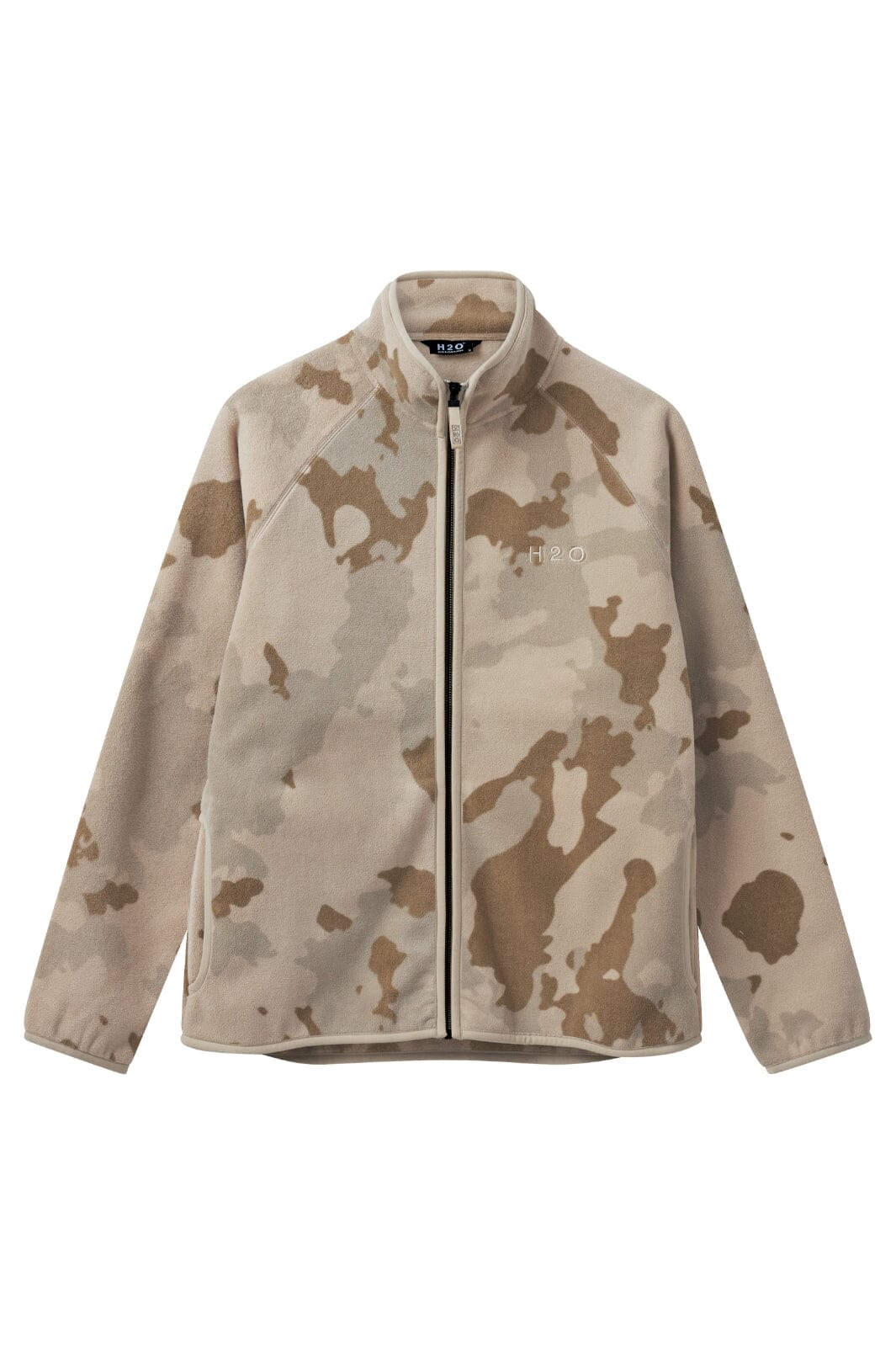 Forudbestilling - H2O - Sejerø Fleece Jacket - 3554 Oak Camou Fleece jakker