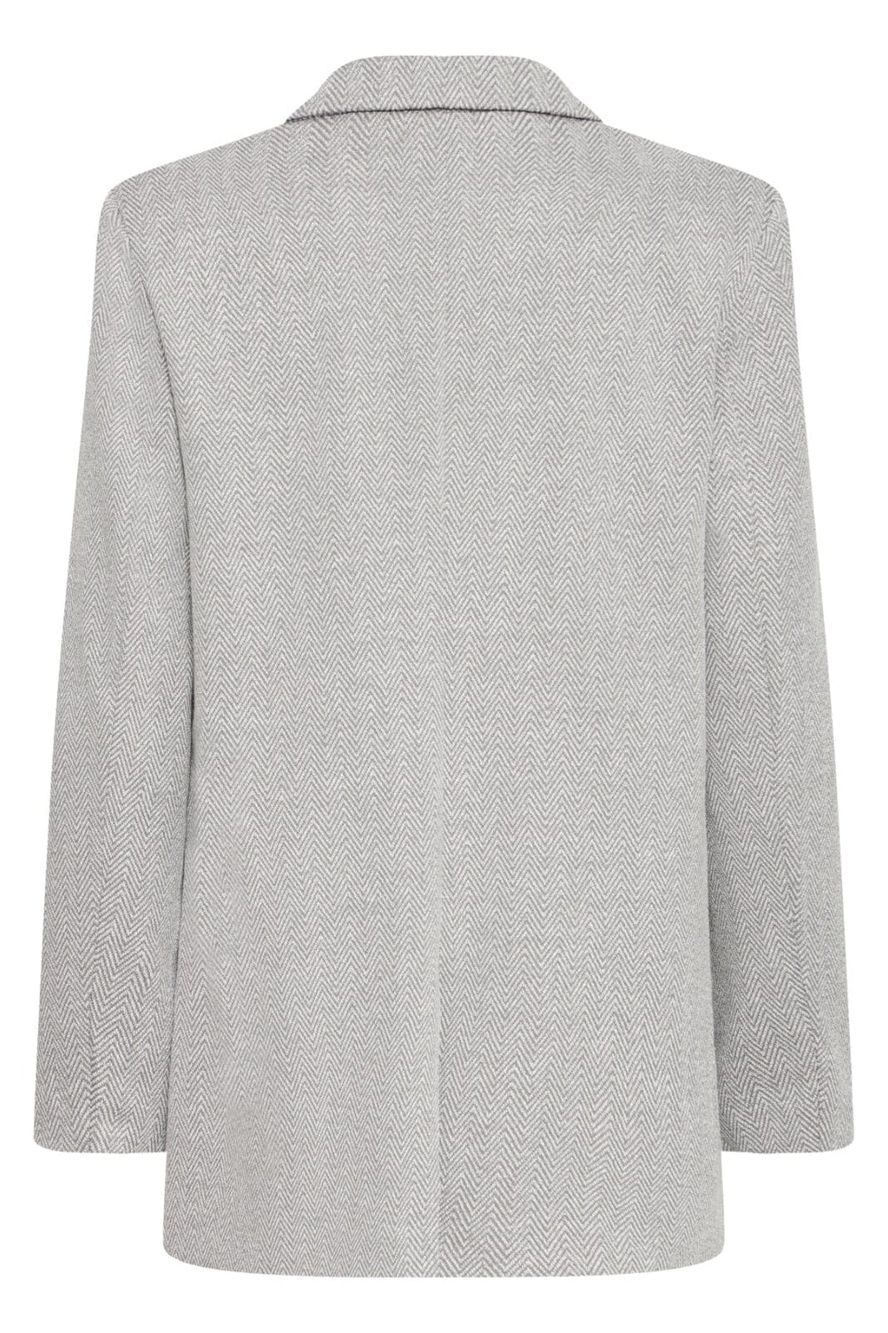 Ichi - Ihkate Jacquard Oversize Bl 20121605 - 900000482 - Sharkskin Herringbone