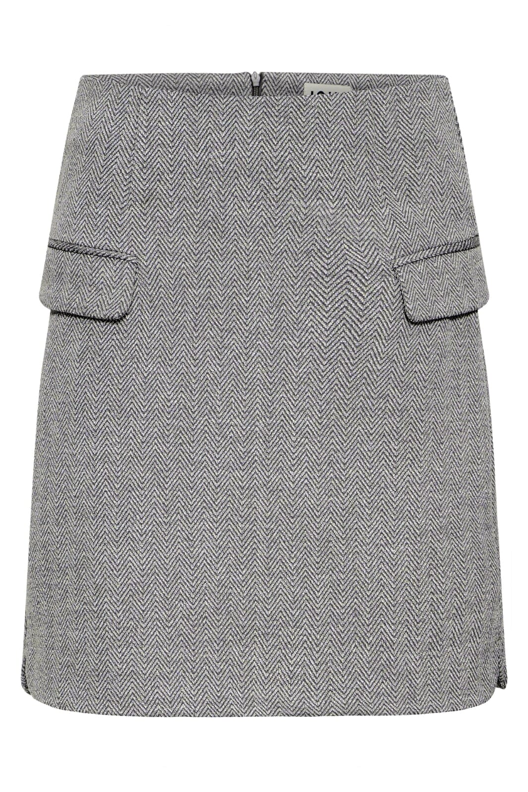 Ichi - Ihkate Jacquard Sk5 20121603 - 203523 - Black/White Herringbone