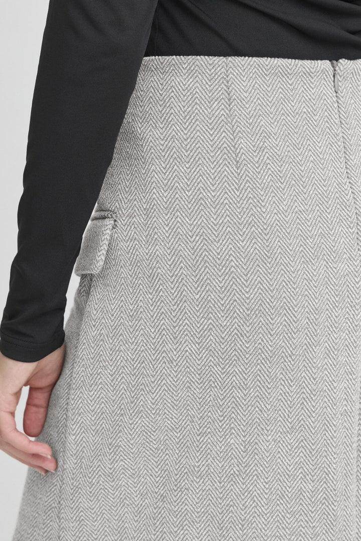 Ichi - Ihkate Jacquard Sk5 20121603 - 900000482 - Sharkskin Herringbone