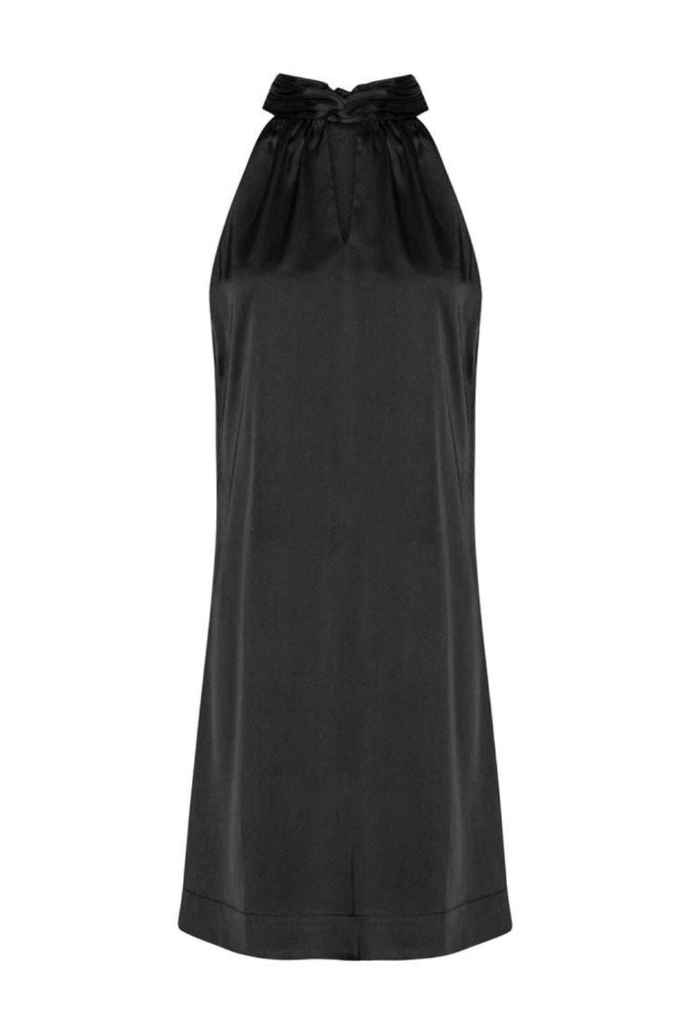 Forudbestilling - Karmamia - Ava Mini Dress - Semi Rich Black Kjoler