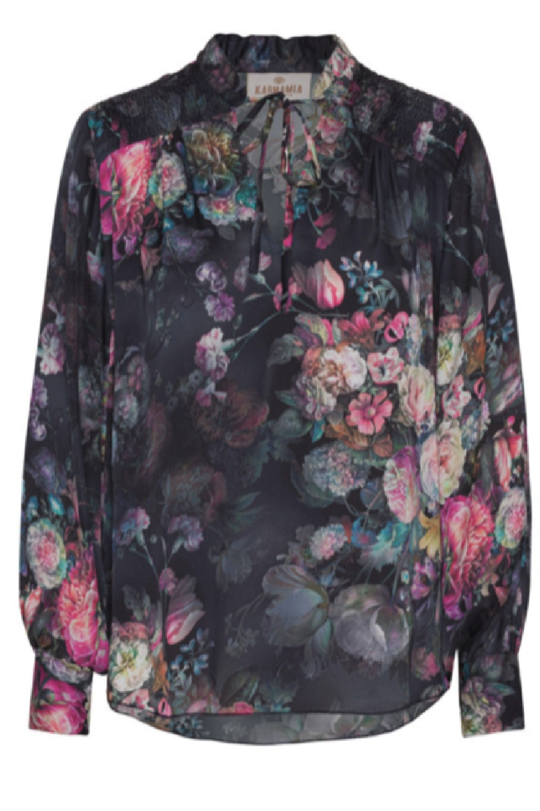 Forudbestilling - Karmamia - Blanche Blouse - Evening Flower (Oktober) Bluser