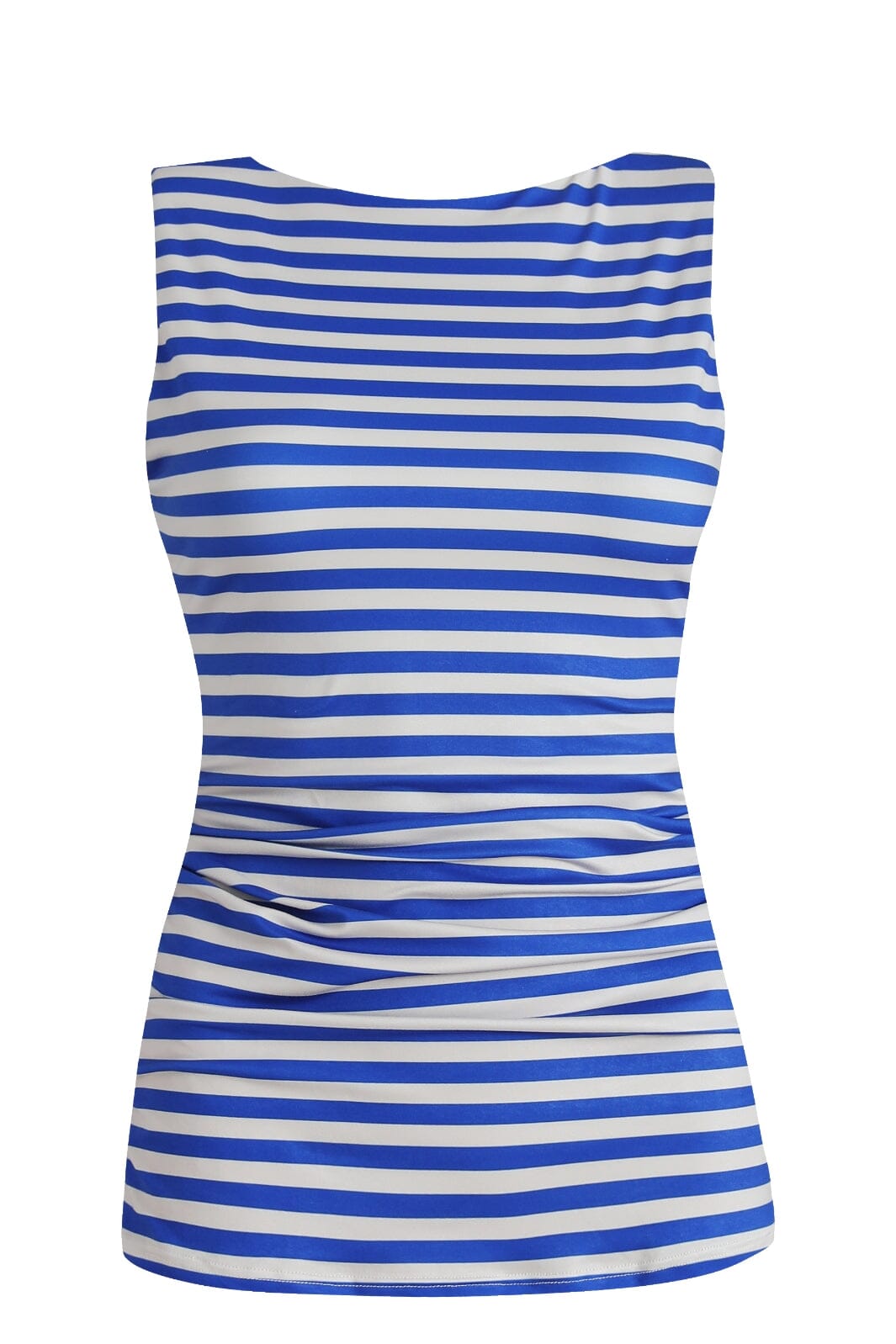 Liberte - Alma-Turn-Top 9580 - Stripe Ivory Cobolt