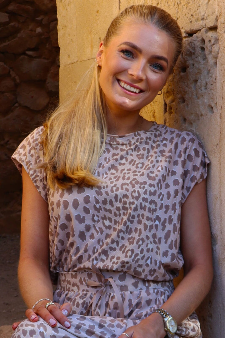 Liberte - Alma-U-Tshirt 9581 - Desert Lux Leo