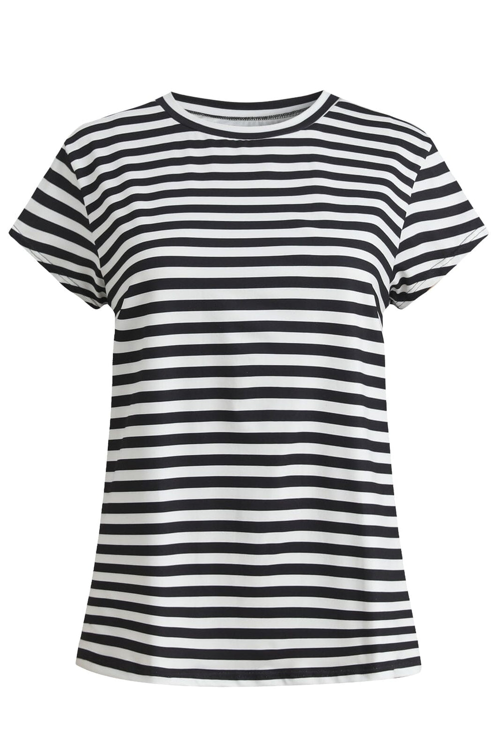 Forudbestilling - Liberte - Alma-U-Tshirt - Black Creme Stripe