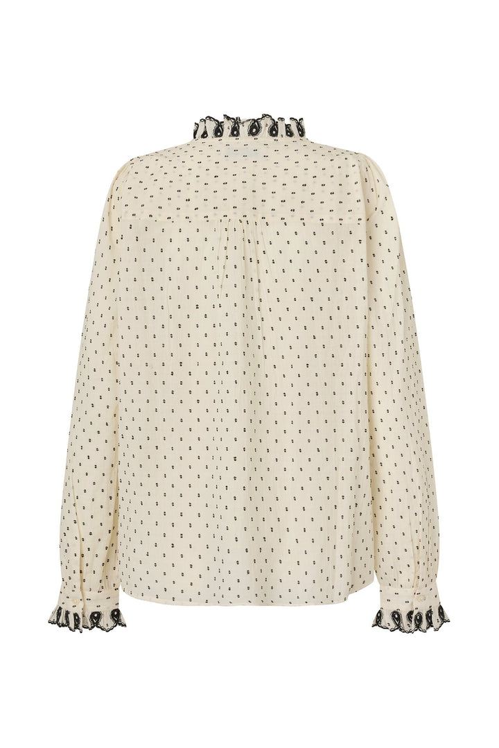 Forudbestilling - Lollys Laundry - Riverll Shirt Ls - 02 Creme Skjorter