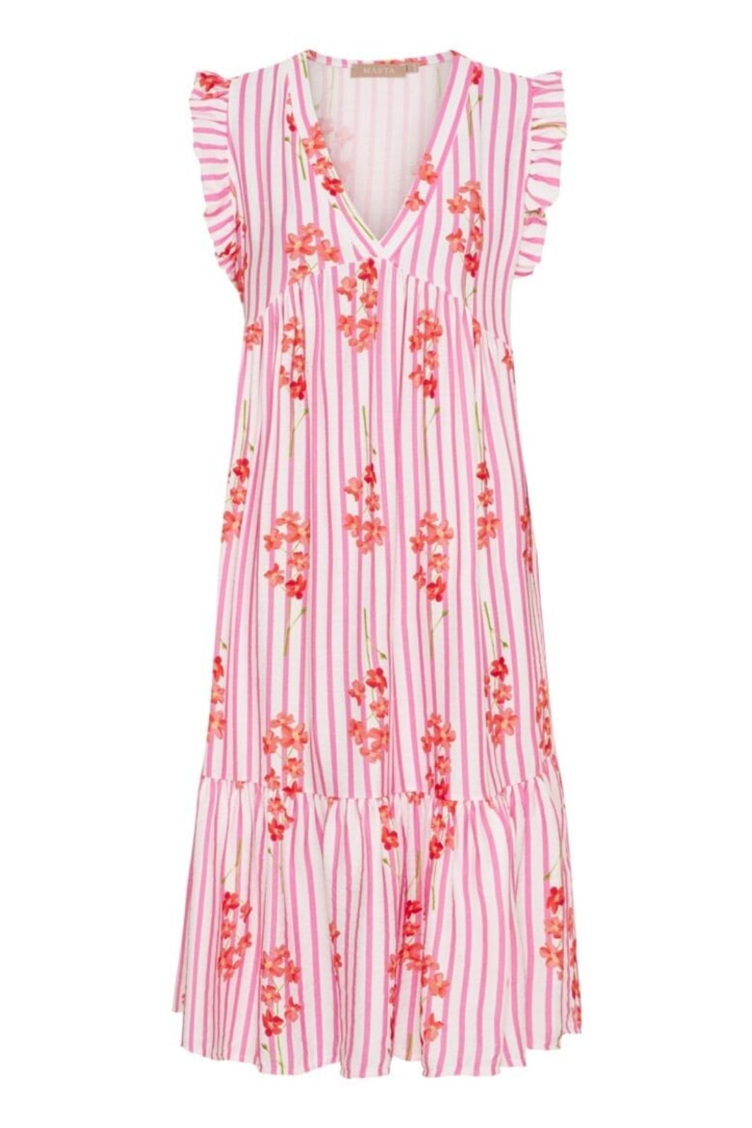 Forudbestilling - Marta Du Chateau - Mdcanika Dress 7109 - Var10_585Tpu Kjoler