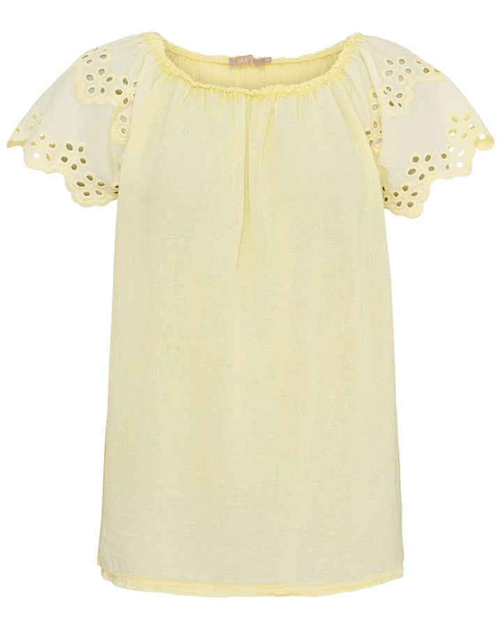Forudbestilling - Marta Du Chateau - Mdcrandi Top 22826 - Yellow Toppe