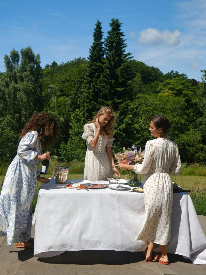 Forudbestilling - Neo Noir - Olana Fleurie Flower Dress 166217 - 754 - Light Pink Kjoler