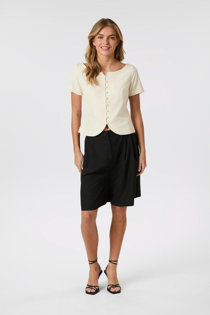 Neo Noir - Tango Structure Top 165513 - 121 - Off White