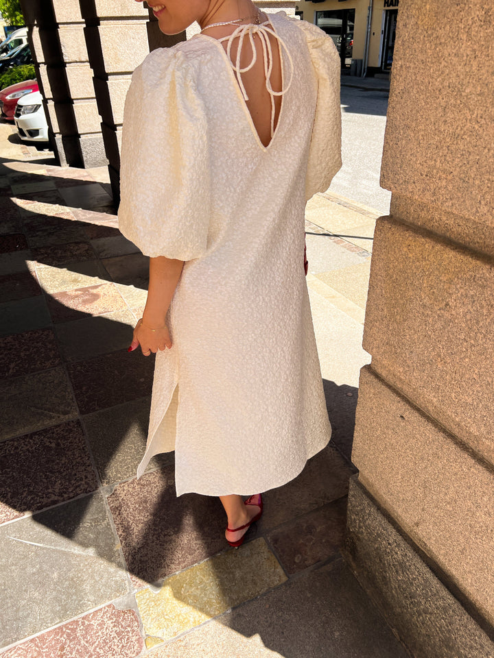 Forudbestilling - Noella - Reno Pastis Long Dress - Cream Kjoler
