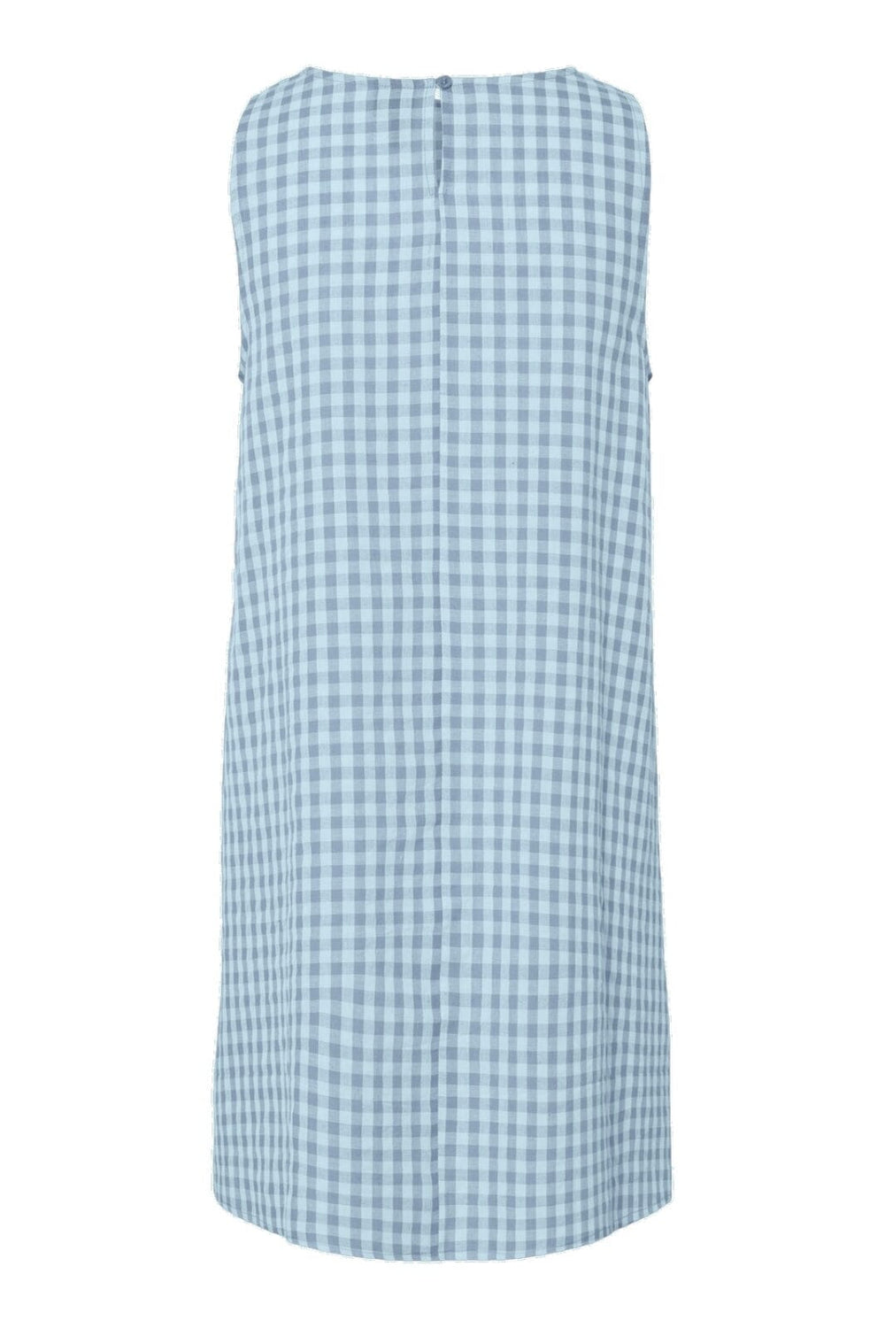 Pieces - Pcliliane Sl O-Neck Short Dress - 4953068 Cashmere Blue Light Blue