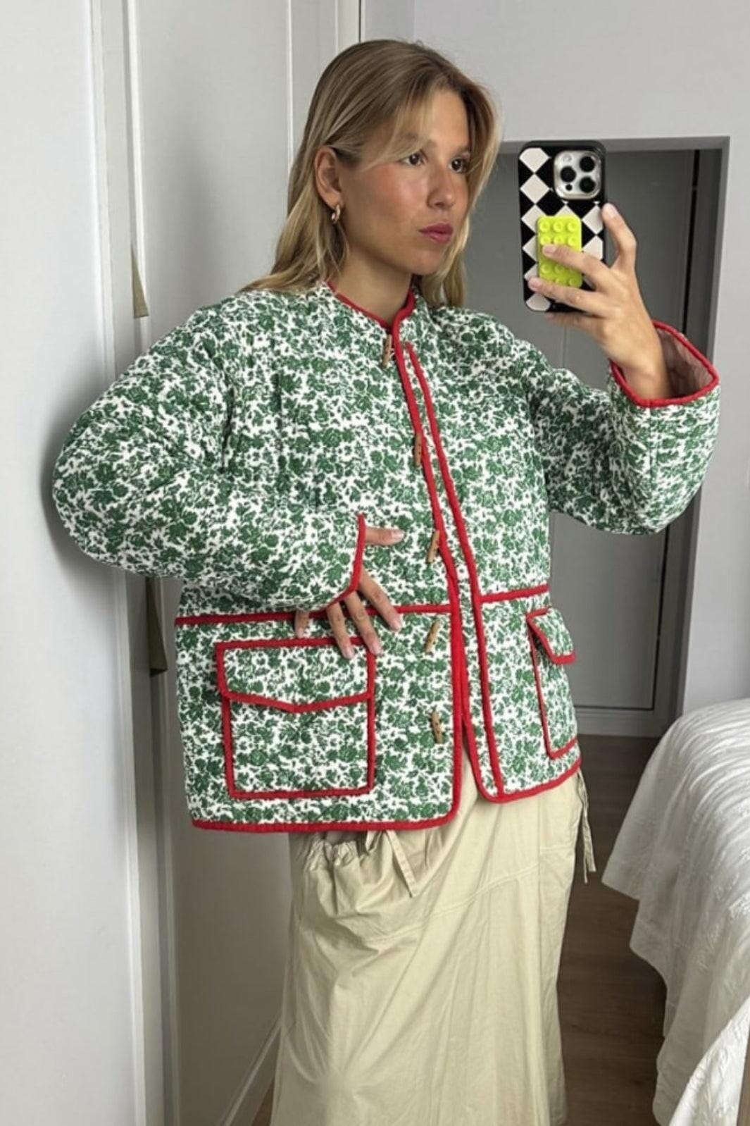 Forudbestilling - Sissel Edelbo - Adriane Jacket SE 1359 - Green Garden Jakker