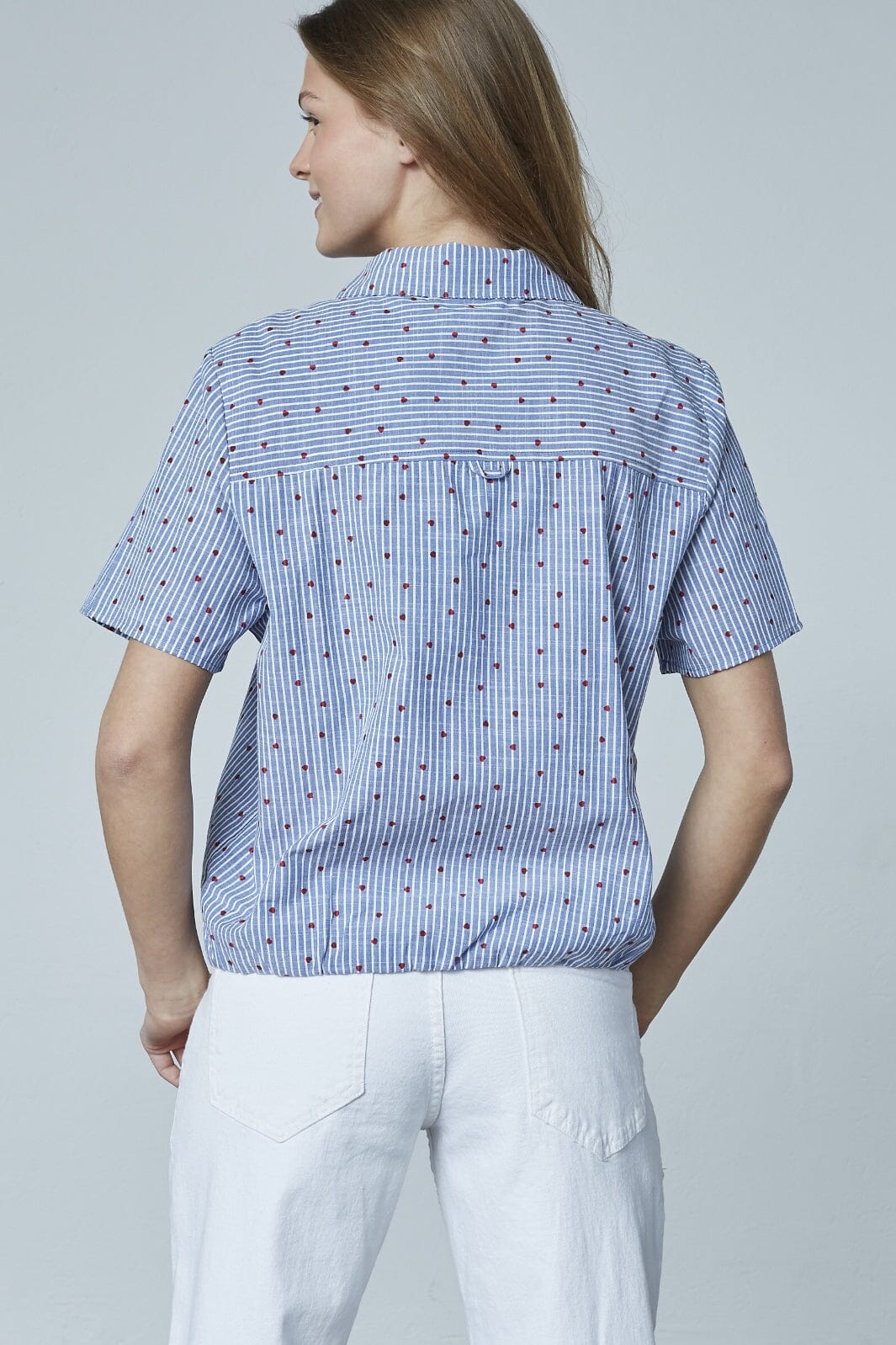 Sisters Point - Gufo-Sh.Ss 18950 - 801 - Denim Blue/Red