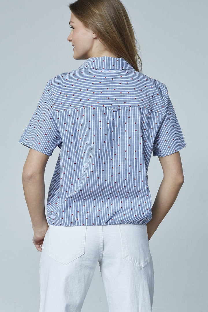 Sisters Point - Gufo-Sh.Ss 18950 - 801 - Denim Blue/Red