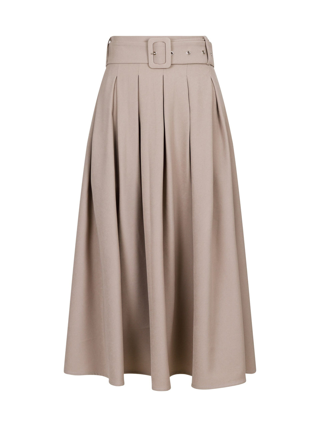 Forudbestilling - Valentin Studio - Pleated Skirt - Sand Nederdele