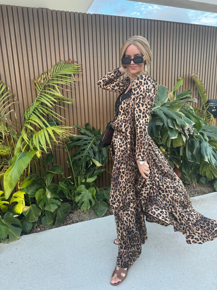 Forudbestilling - Valentin Studio - Senorita Leopard Dress - Leopard Kjoler