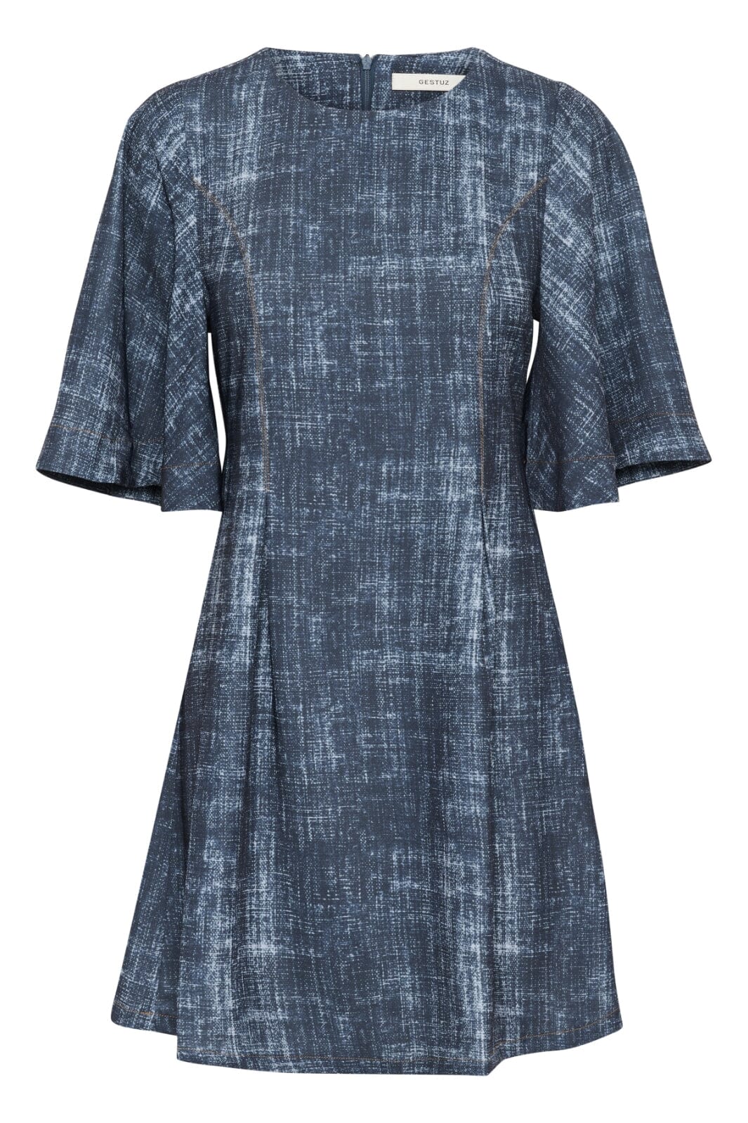 Gestuz - Gzdemia P Short Dress 10910411 - 107880 - Dark Denim Structure