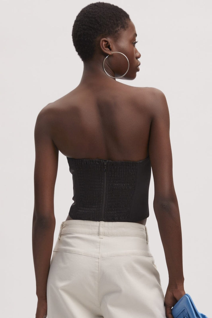 Gestuz - NiliaGZ corsage - Black Toppe