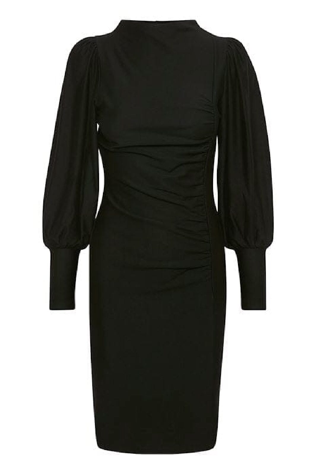 Gestuz - RifaGZ puff dress - Black Kjoler