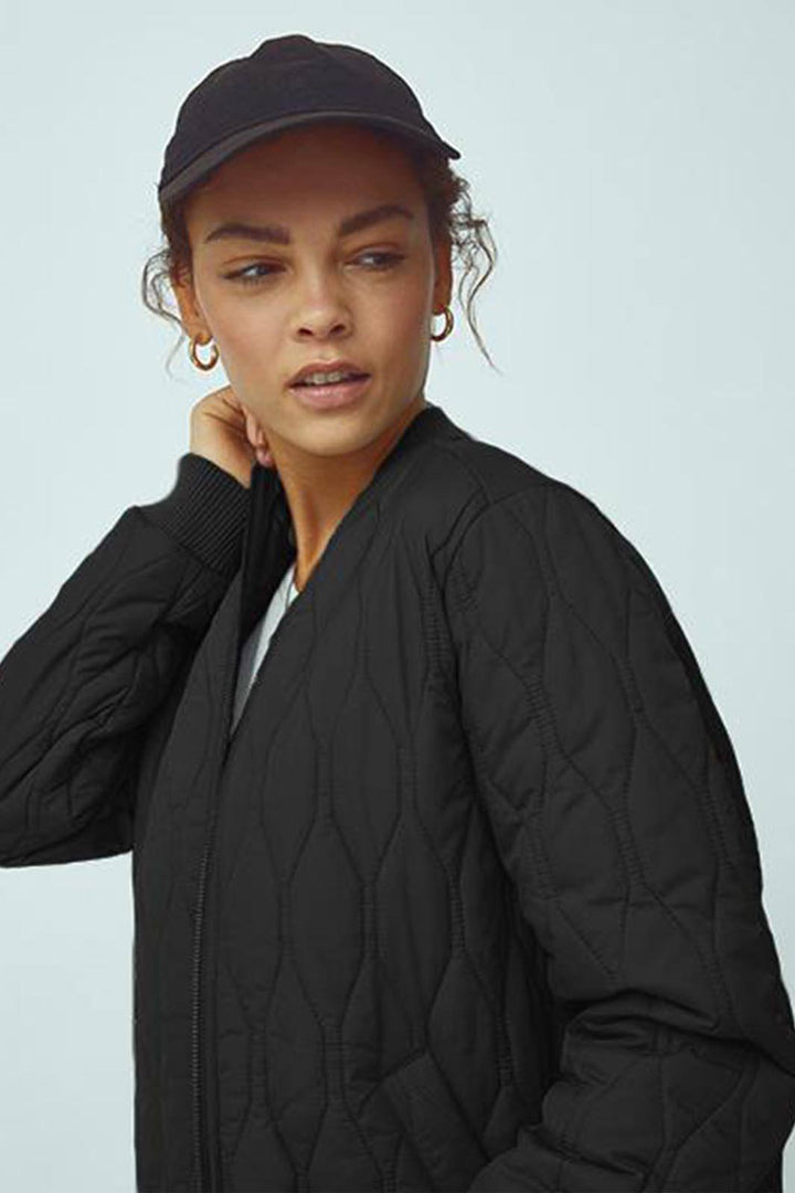 Global Funk - Rheanna Termo Jakke - Black Termojakker