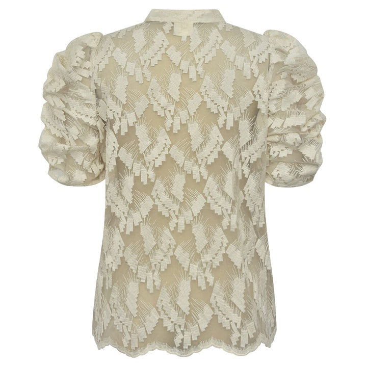 Gossia - Anngo Sofie Blouse G2653 - Creme Bluser