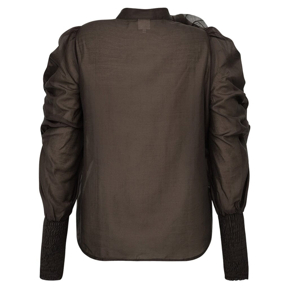 Gossia - Devinego Blouse G2846 - Coffee Bluser