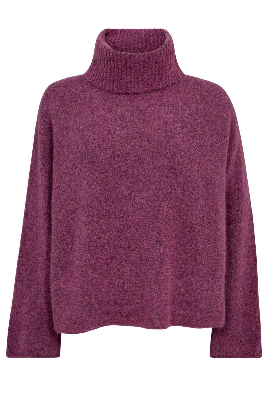Gossia - Noomigo Sweater G2113 - Plum Melange Sweatshirts