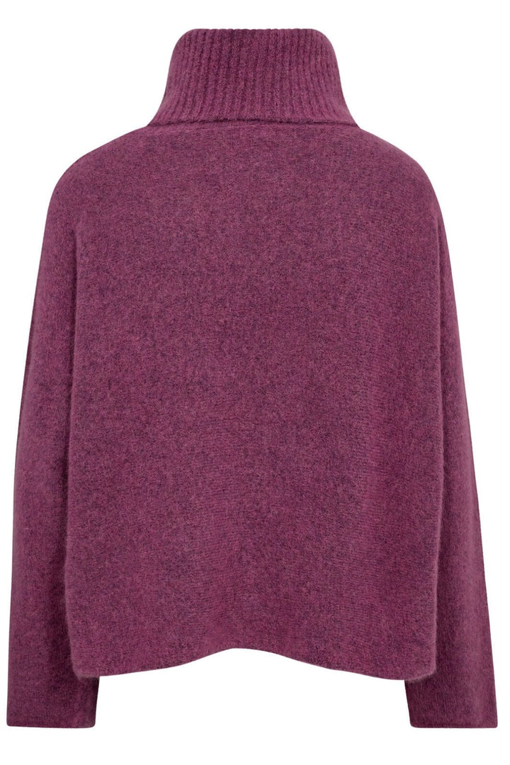 Gossia - Noomigo Sweater G2113 - Plum Melange Sweatshirts