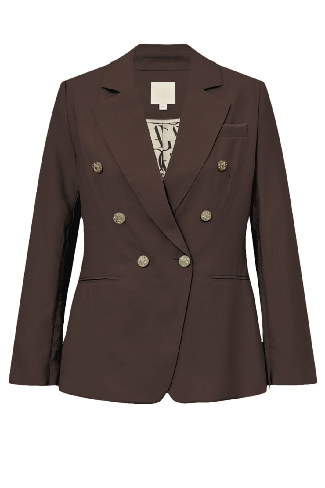 Gossia - Paulago Blazer G1771 - Coffee Blazere