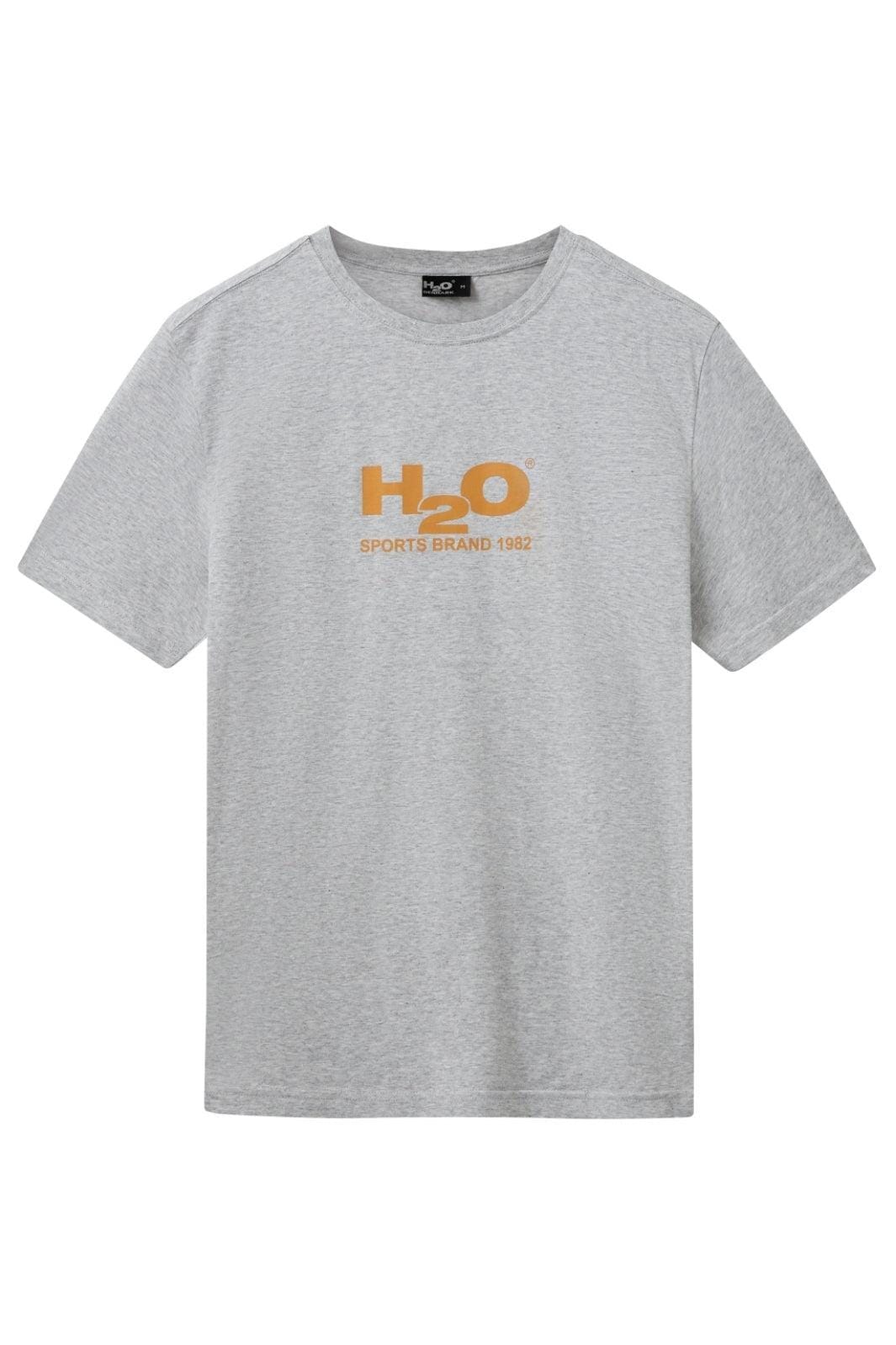 H2O - Logo Tee - 1020 Lt. Grey Mel T-shirts