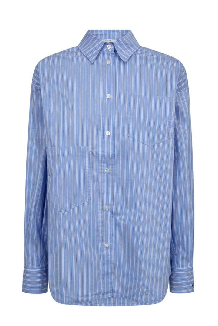 Haute L'Amitié - Pocket Stripe Shirt HL10259 - Blue