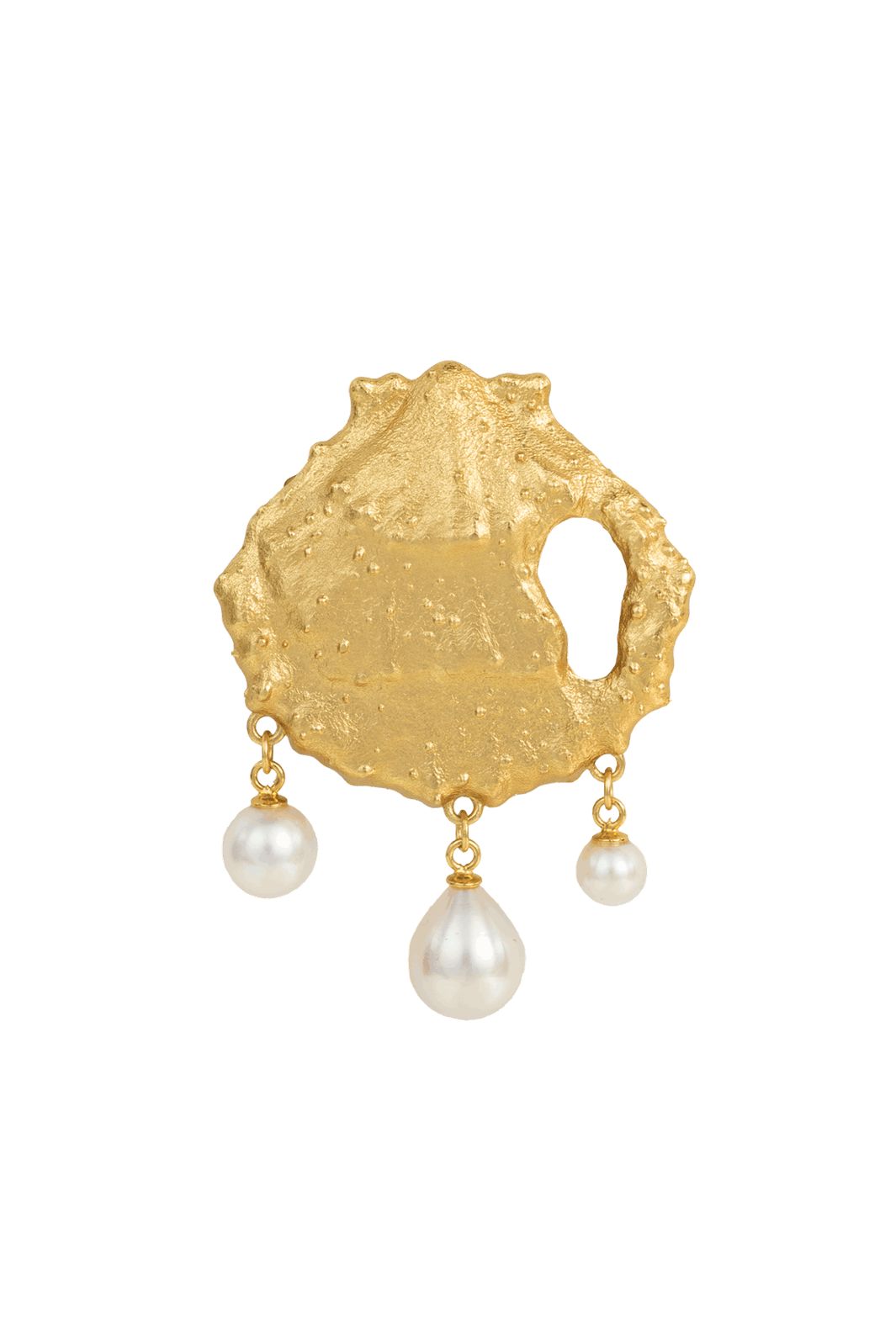 Forhåndsbestilling - House Of Vincent - Shellsong Brooch VJ219-UOG - Gilded
