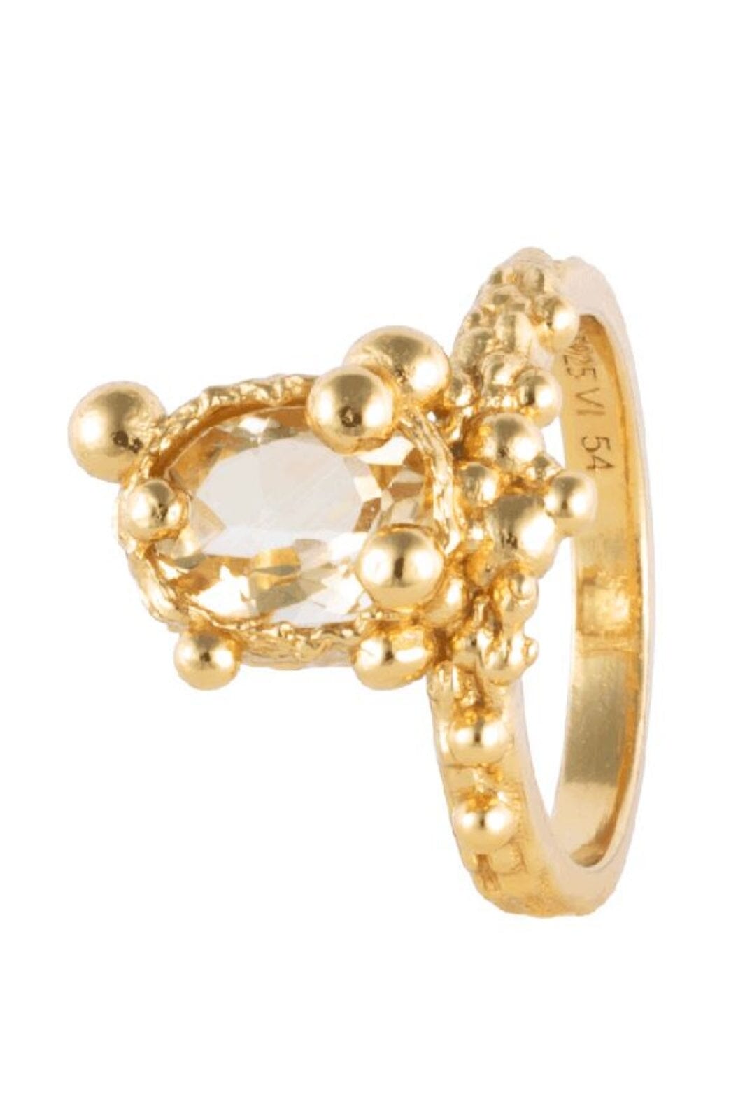 House Of Vincent - Sun Gazer Ring - Gilded Ringe