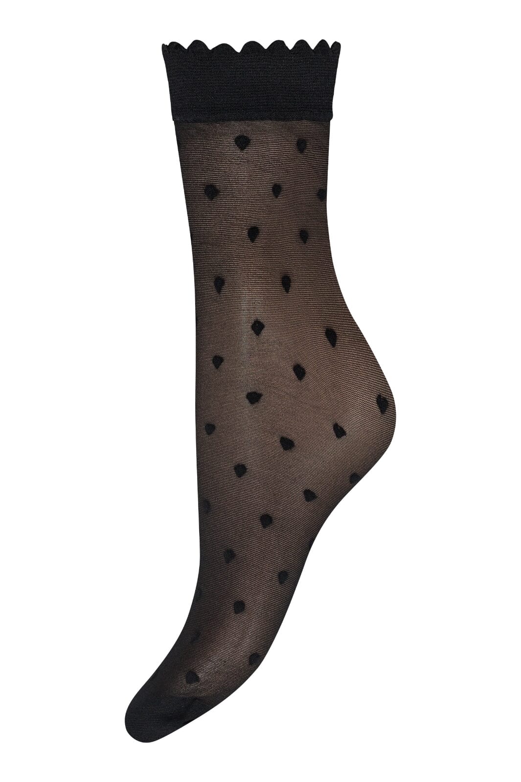 Hype The Detail - Ankle Heart 30D 21049-75 - 1100 - Black