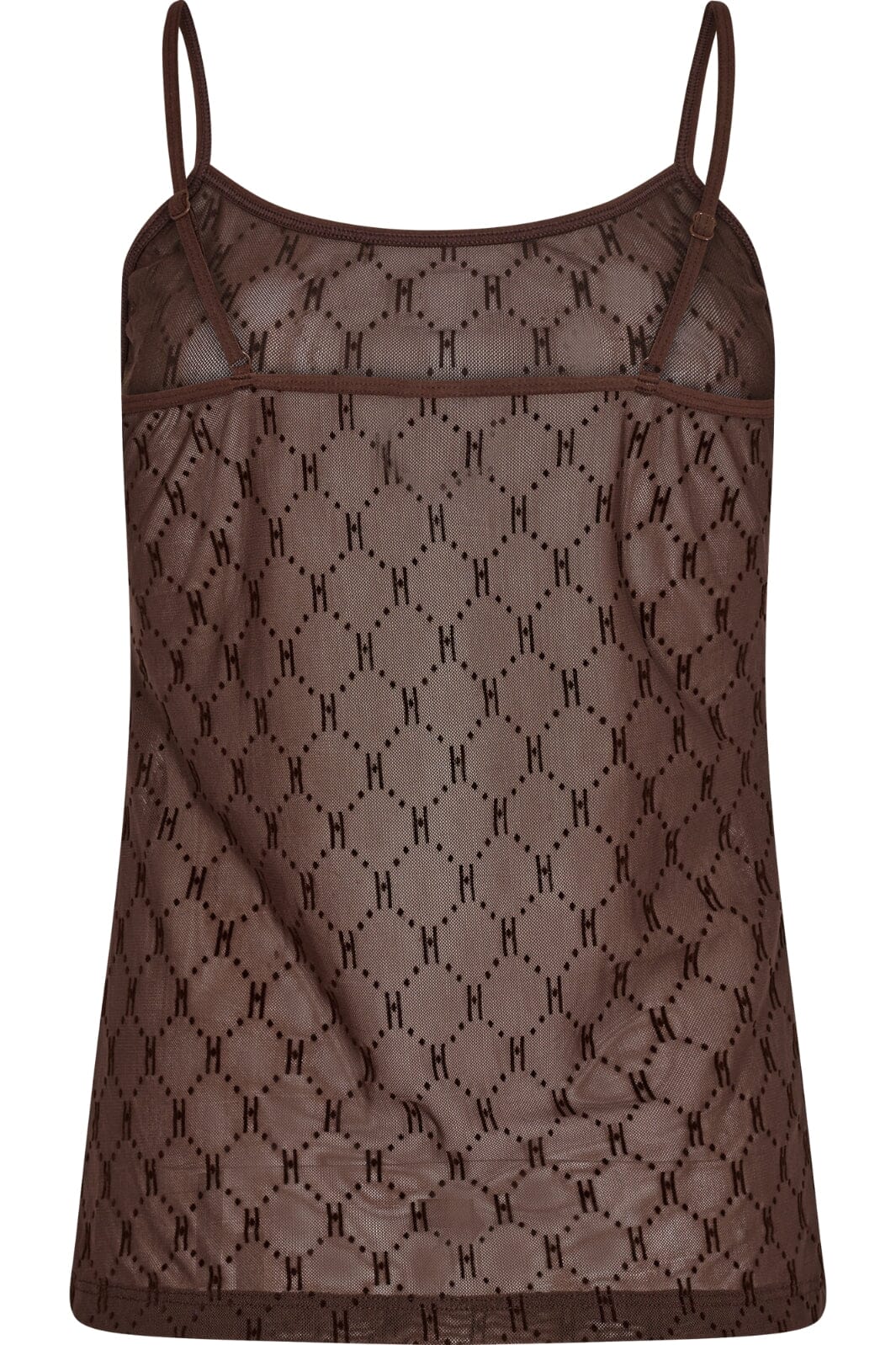 Hype The Detail - Mesh Singlet - Brun Toppe