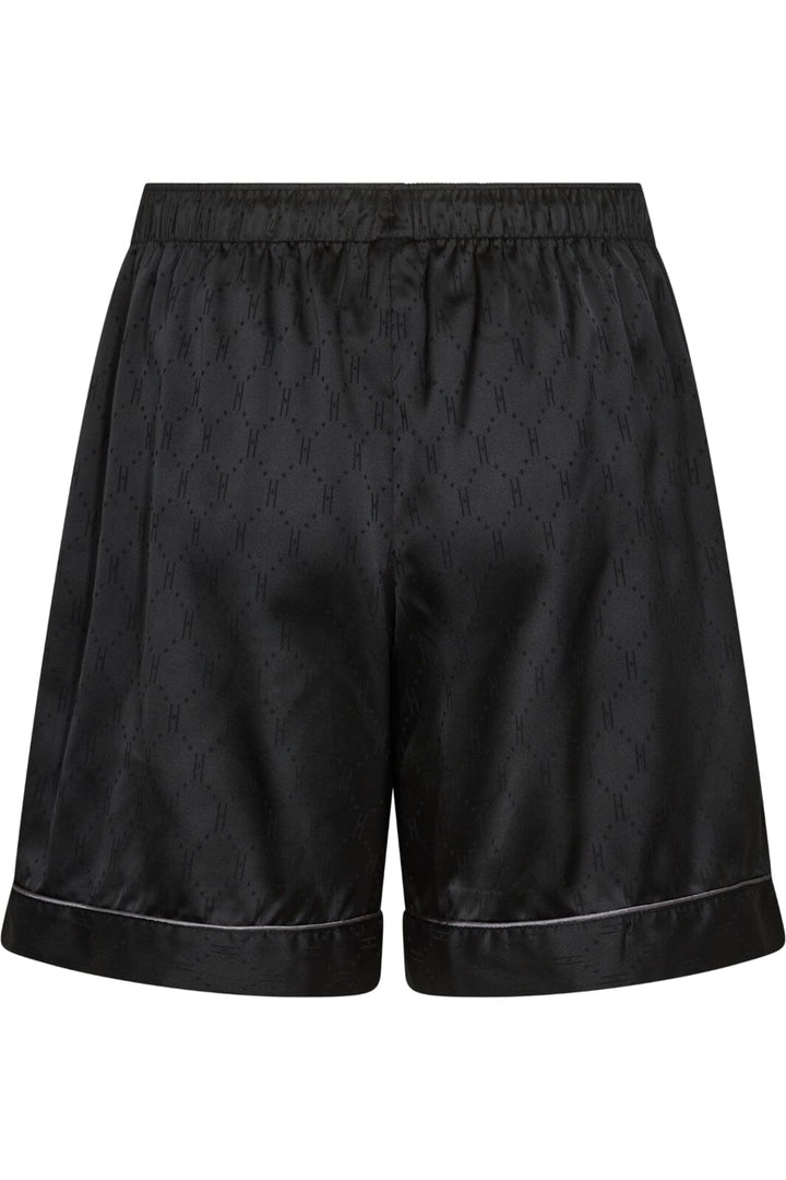 Hype The Detail - Satin Short Set 800-40 - 9 Sort Nattøj