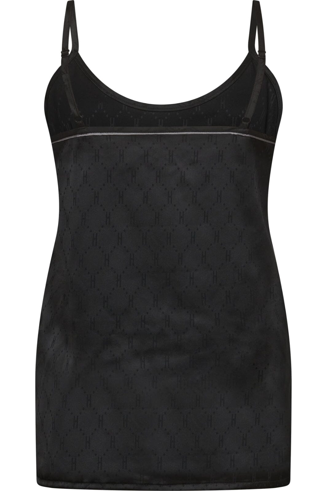 Hype The Detail - Satin Short Set 800-40 - 9 Sort Nattøj