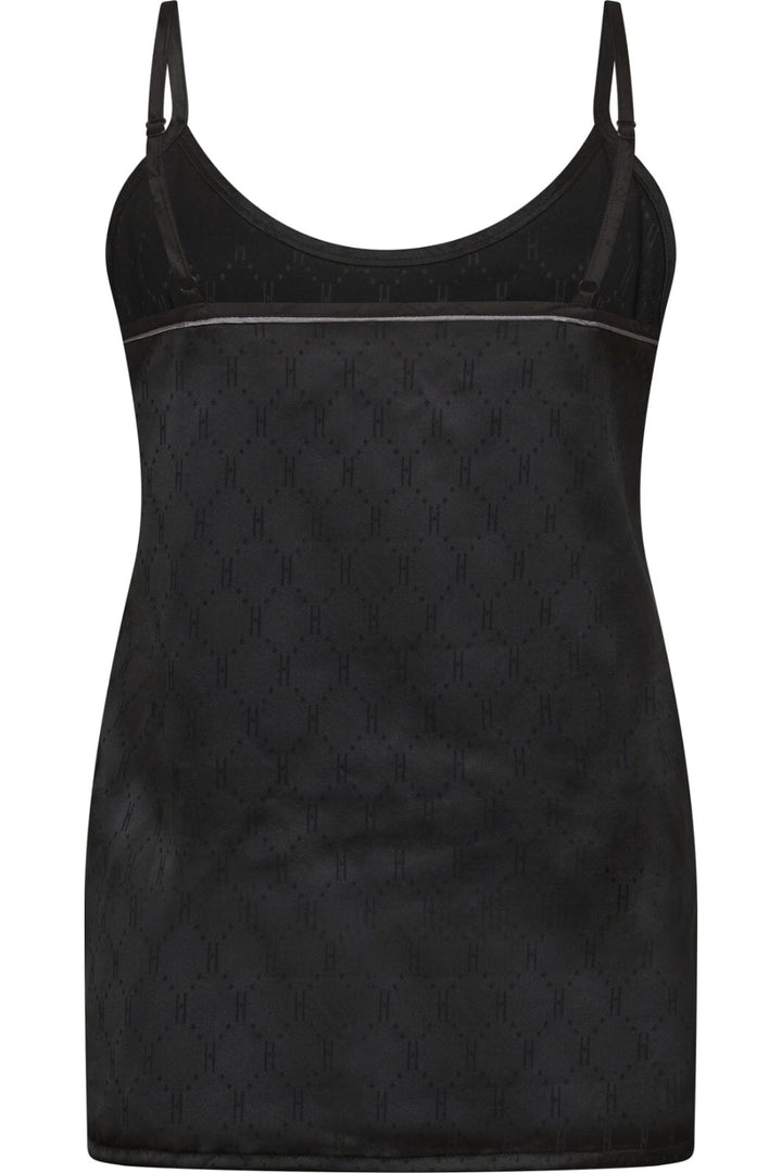 Hype The Detail - Satin Short Set 800-40 - 9 Sort Nattøj