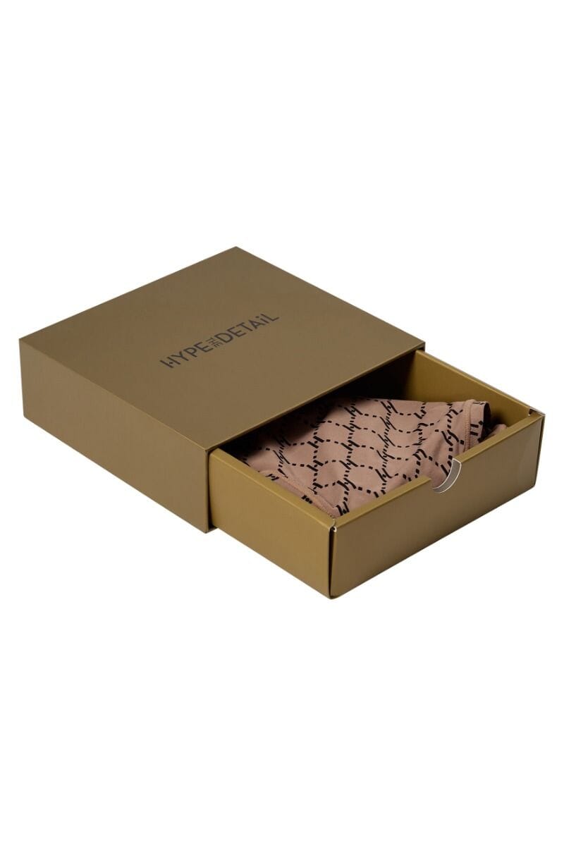 Hype The Detail - String Logo 3-Pk 3250-62 - 98 - Brun Bikinier