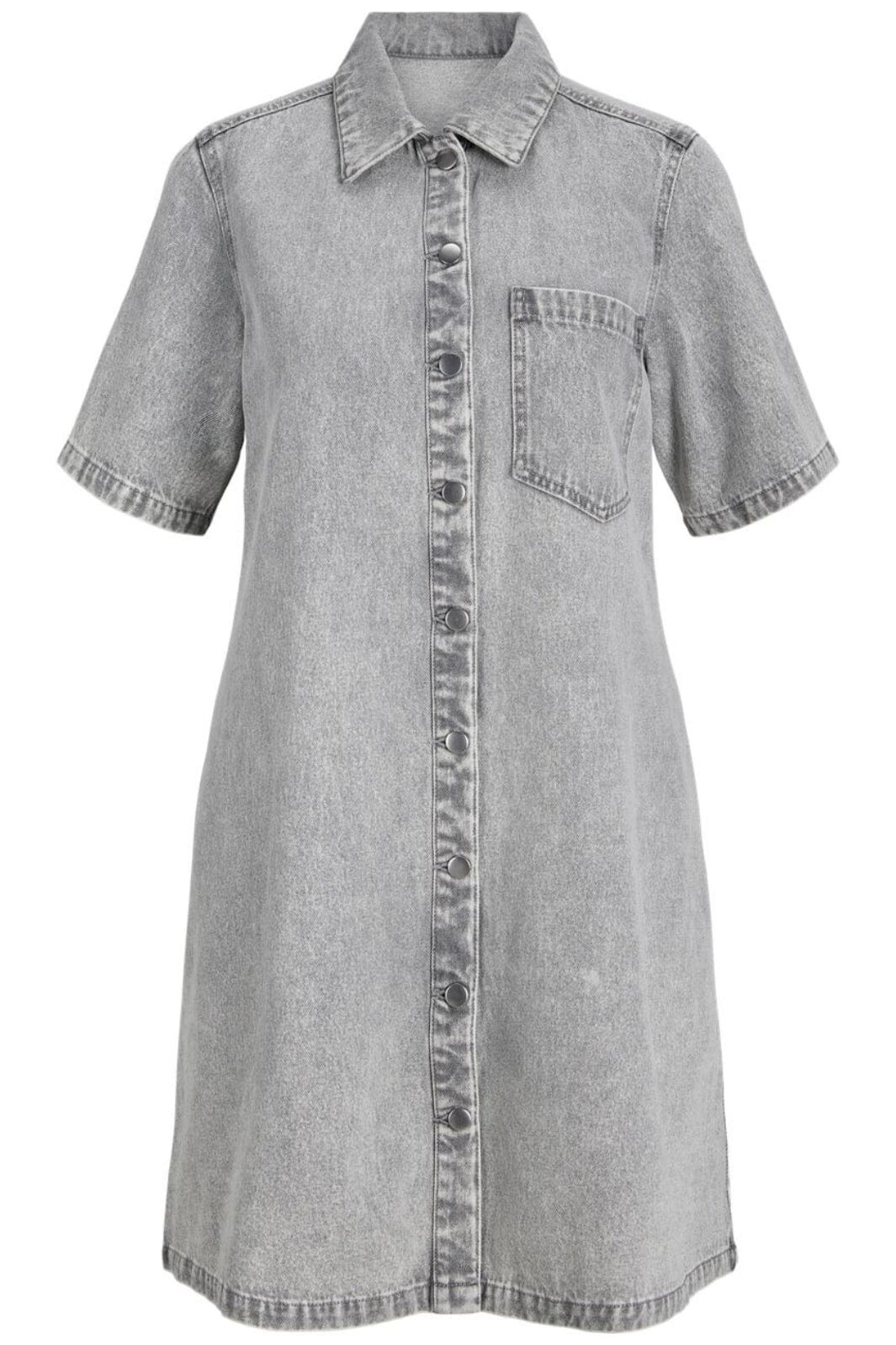 Jjxx - Jxamara Ss Denim Dress Sn - 4748864 Grey Denim Kjoler