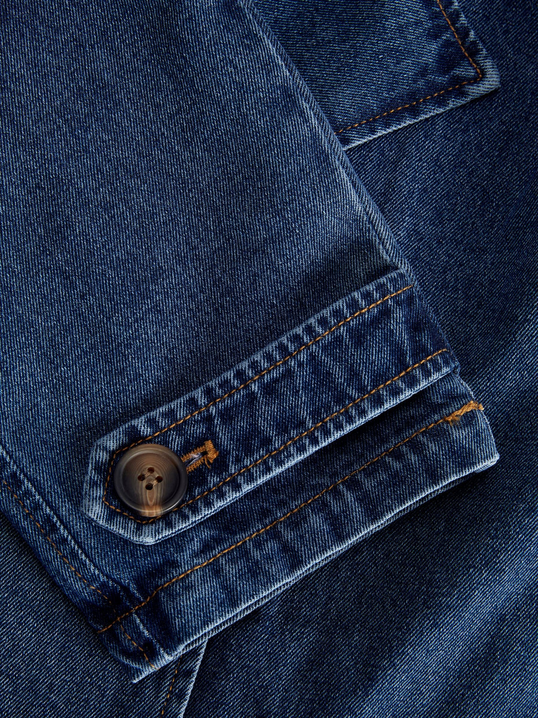 Jjxx - Jxcarlie Short Ls Denim Trenchcoa Sn - 4648321 Medium Blue Denim Jakker