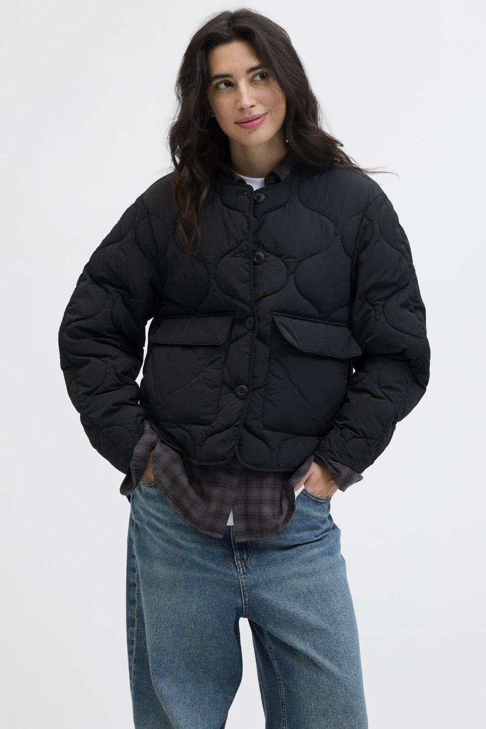 Jjxx - Jxhope Quilted Jacket Sn - 4647460 Black