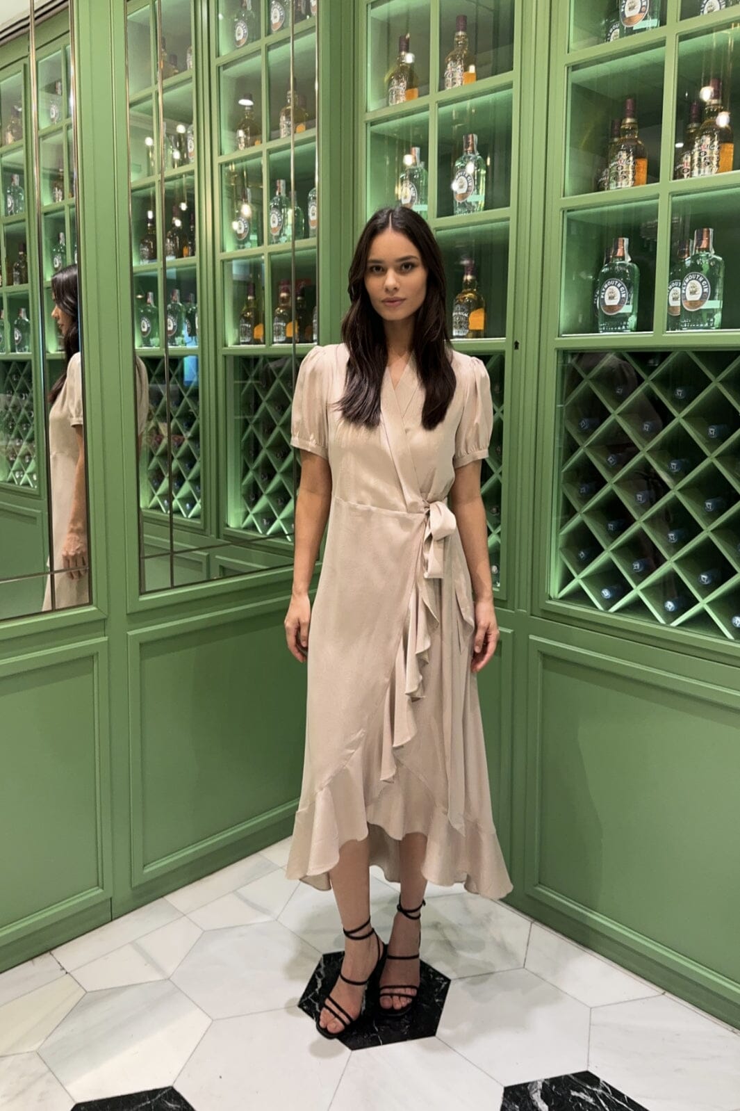 Karmamia - Iris Dress 2081 - Art Deco Shell Kjoler