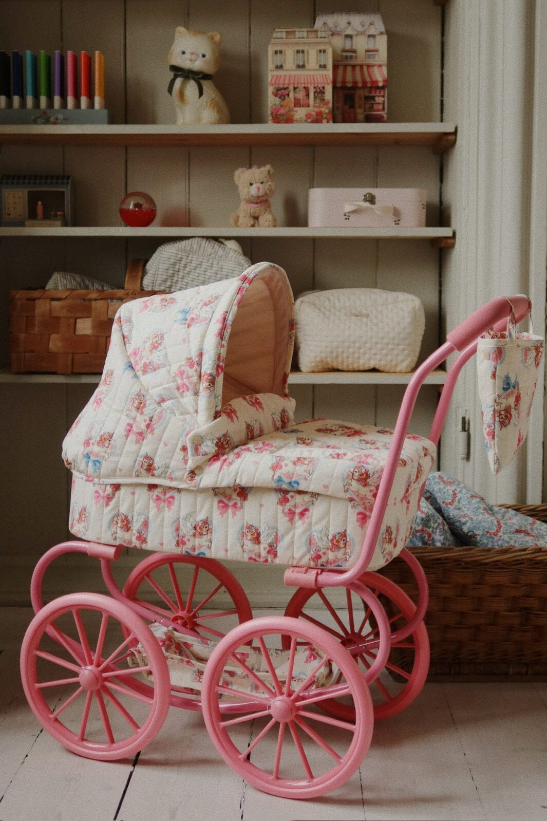 Konges Sløjd - Minnie Twinkle Doll Pram Ks103923 - Twinkle Sprinkle