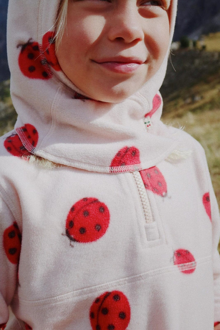Konges Sløjd - Tavi Fleece Sweatshirt Grs Ks103542 - Ladybug